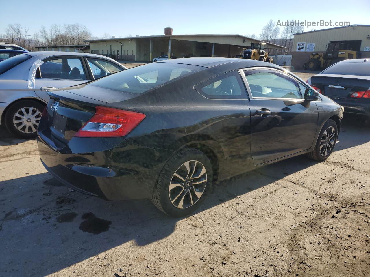 2013 Honda Civic Lx Black vin: 2HGFG3B51DH530030