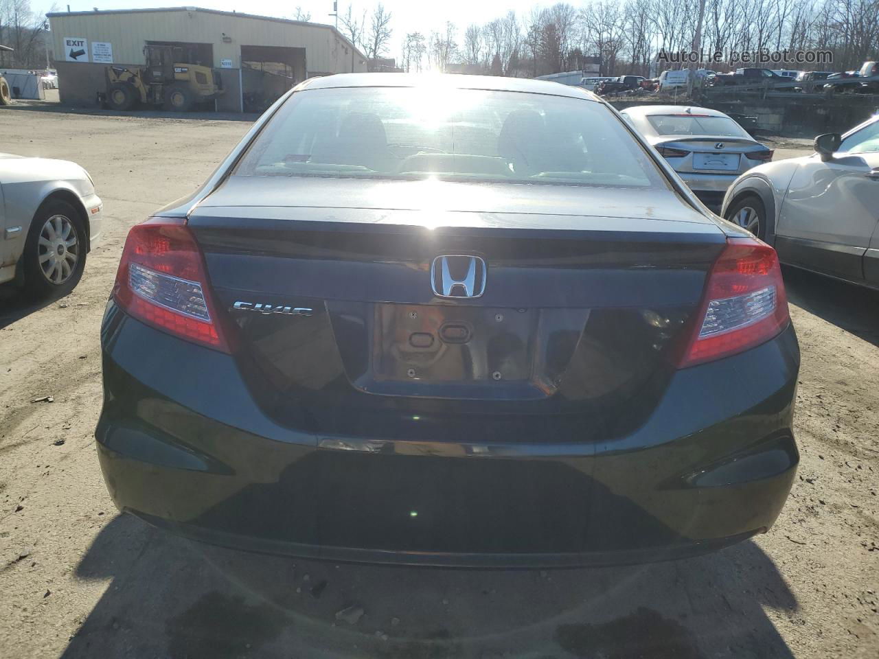 2013 Honda Civic Lx Black vin: 2HGFG3B51DH530030