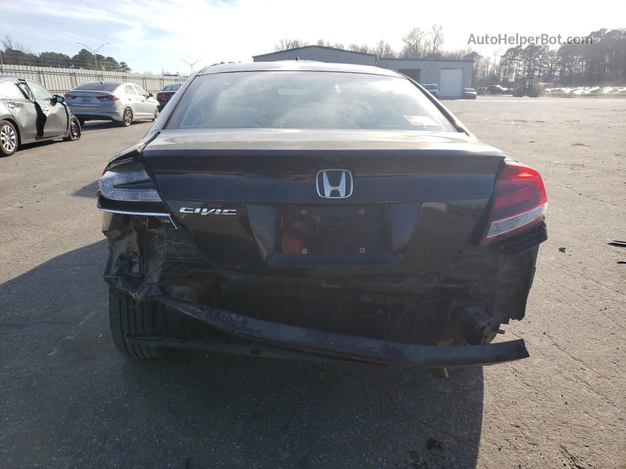 2014 Honda Civic Lx Черный vin: 2HGFG3B51EH504027