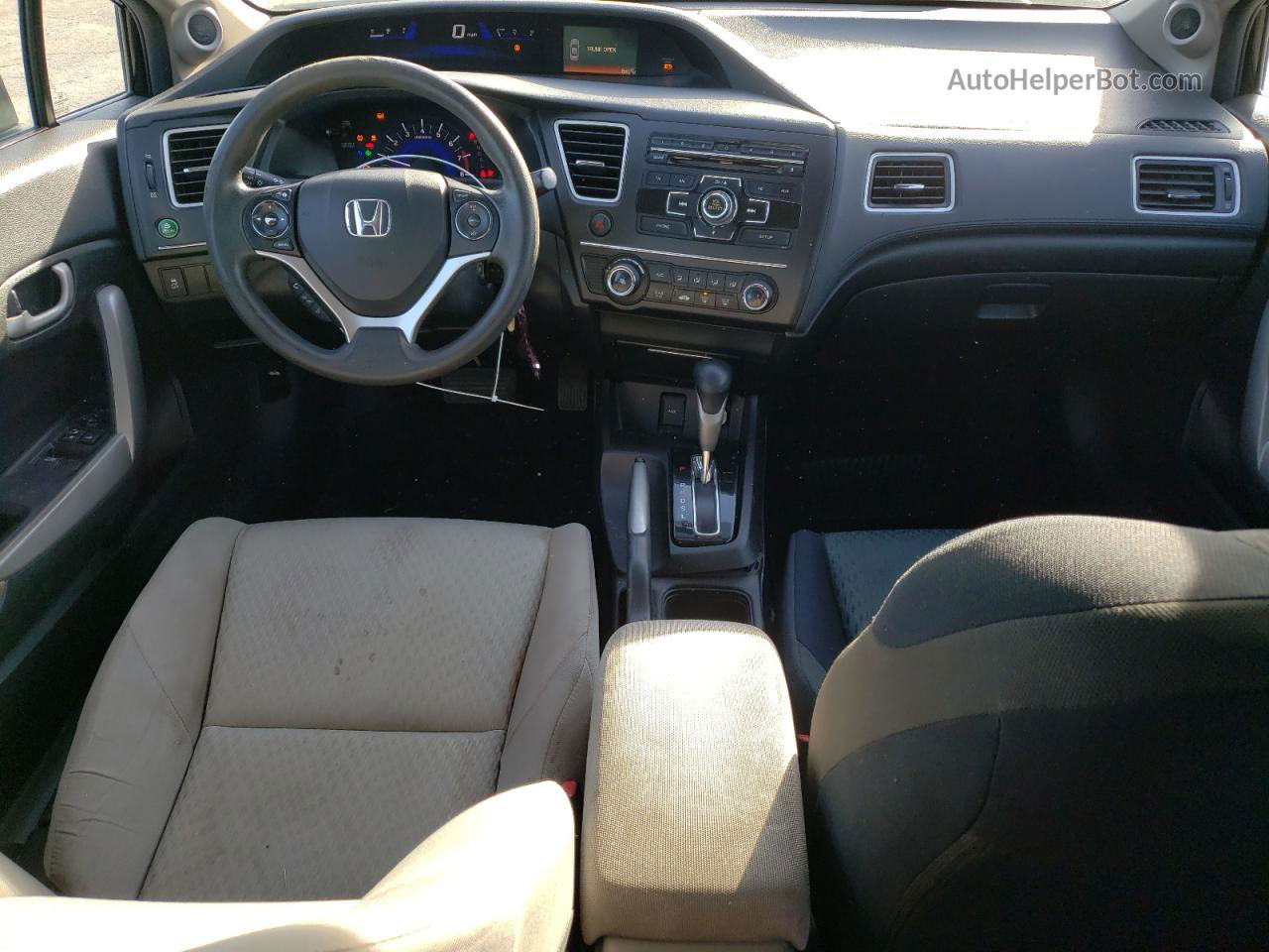 2014 Honda Civic Lx Черный vin: 2HGFG3B51EH504027