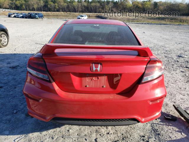 2014 Honda Civic Lx Red vin: 2HGFG3B51EH507901