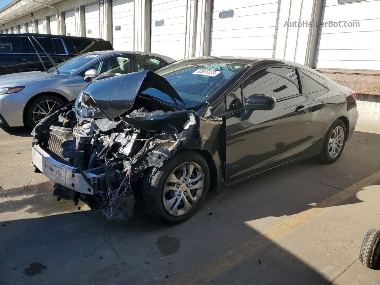 2014 Honda Civic Lx Black vin: 2HGFG3B51EH516341