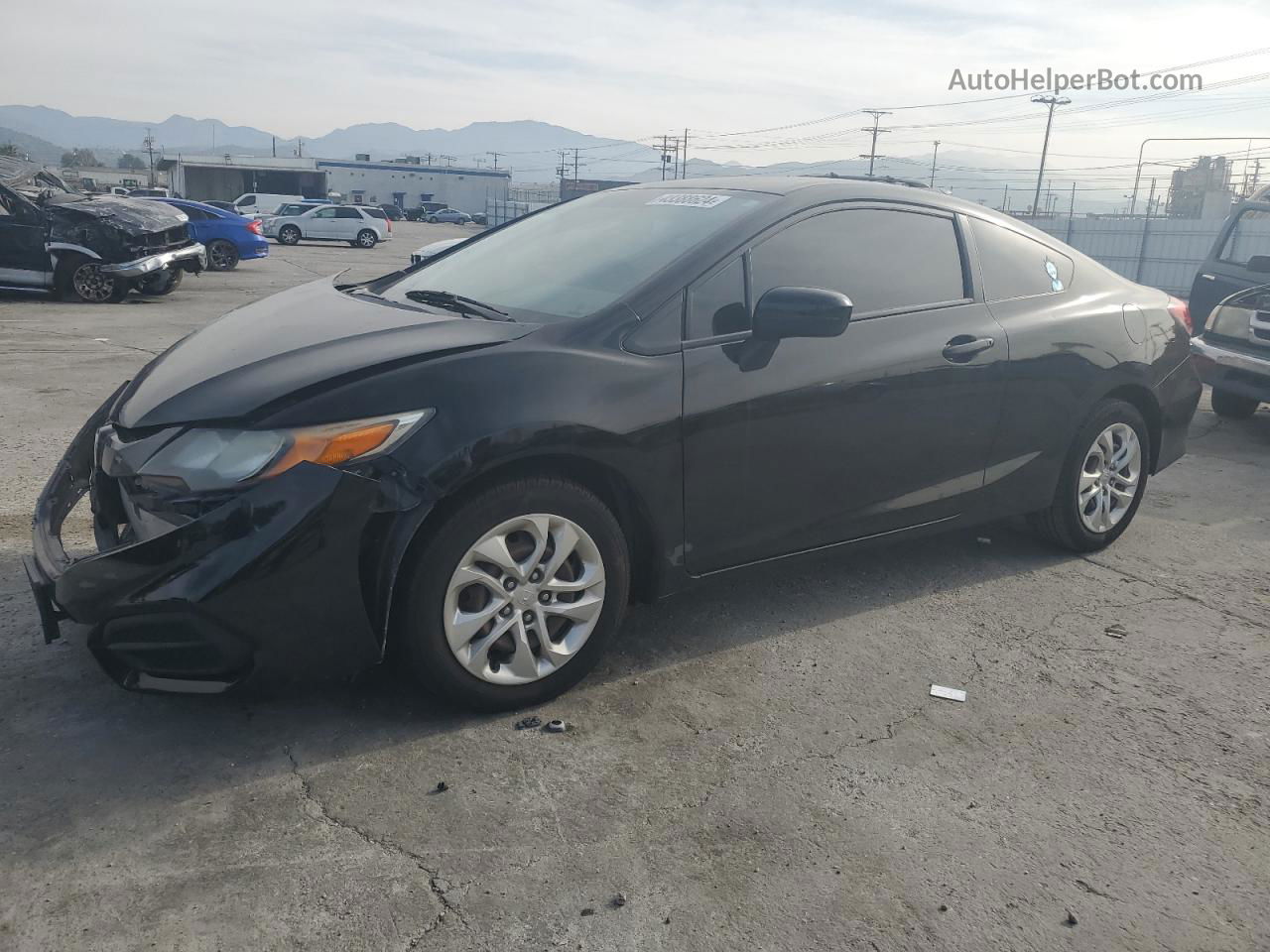 2014 Honda Civic Lx Черный vin: 2HGFG3B51EH518722