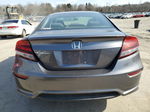 2014 Honda Civic Lx Gray vin: 2HGFG3B51EH524228