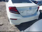 2015 Honda Civic Lx Белый vin: 2HGFG3B51FH509830