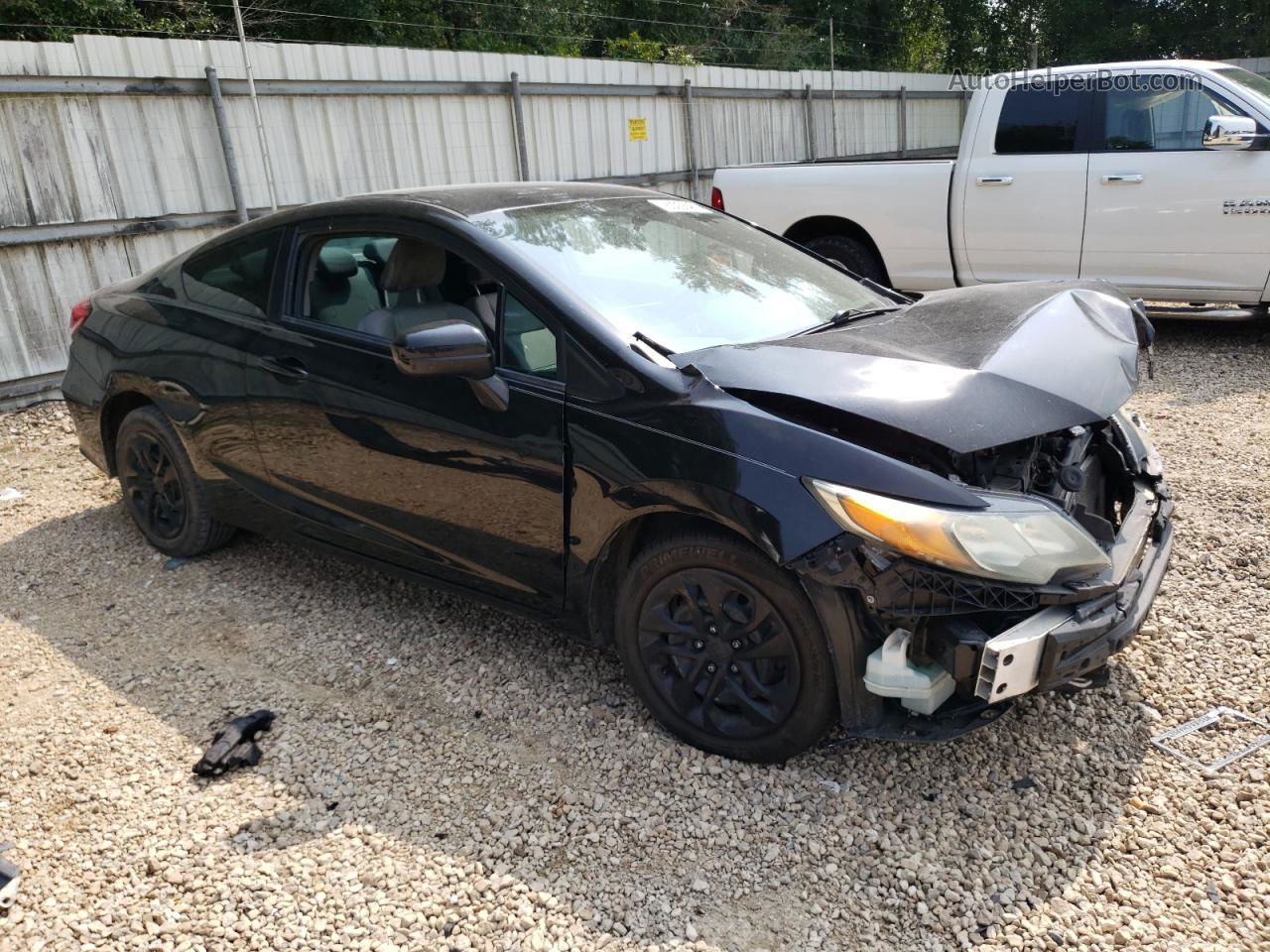 2015 Honda Civic Lx Black vin: 2HGFG3B51FH515448