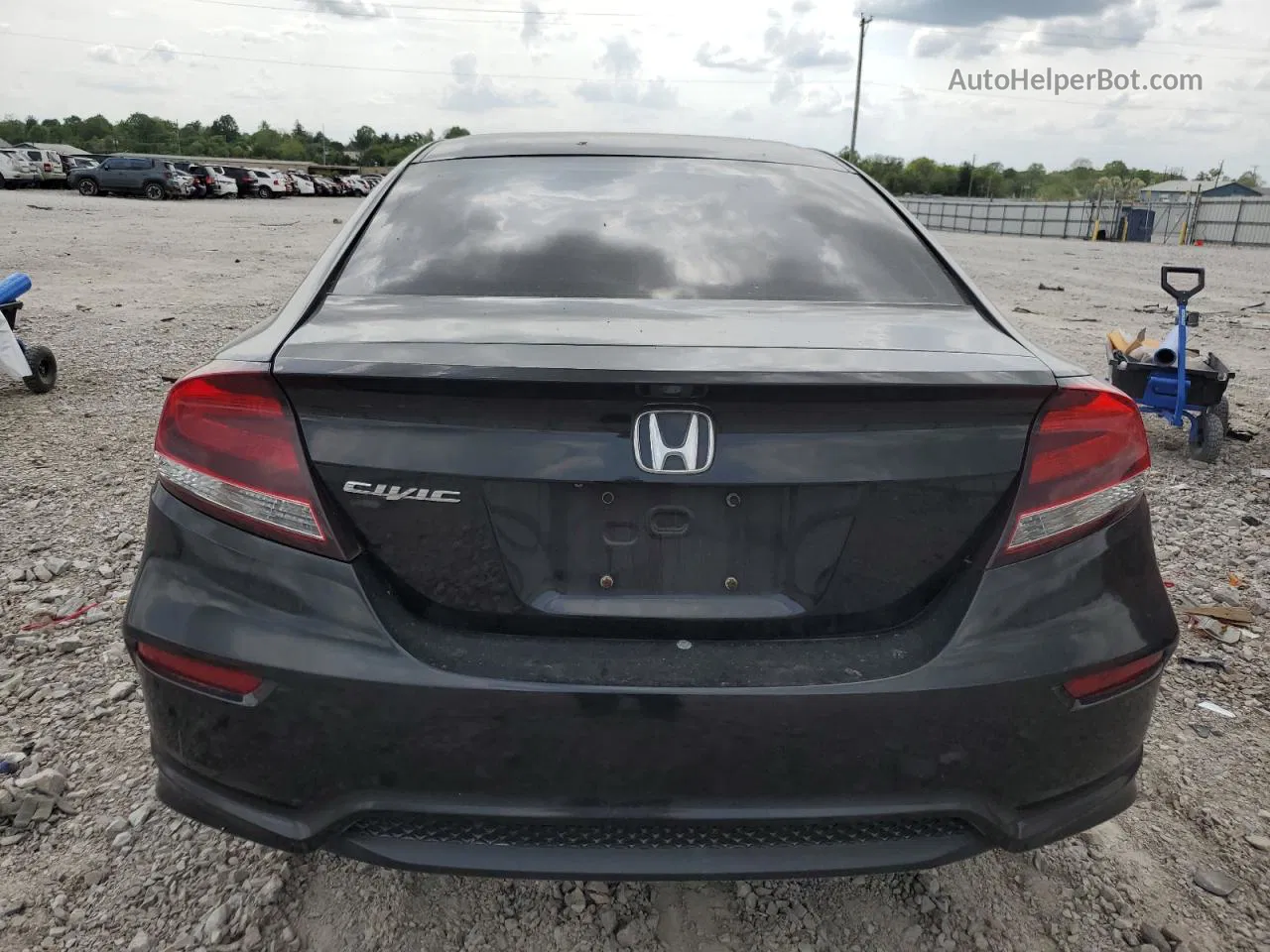 2014 Honda Civic Lx Black vin: 2HGFG3B52EH512069