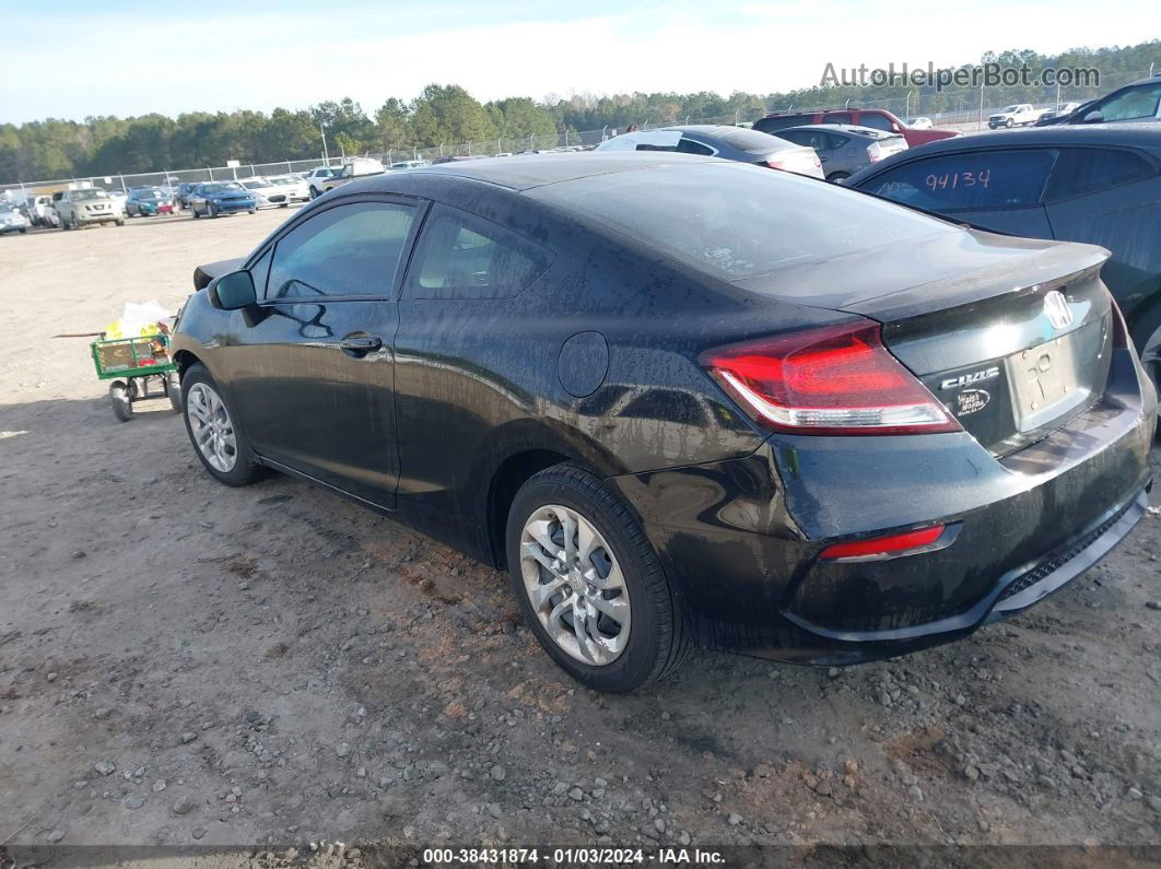 2014 Honda Civic Lx Black vin: 2HGFG3B52EH522245