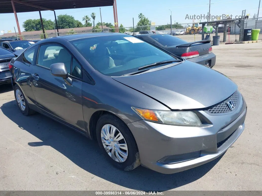 2012 Honda Civic Lx Серый vin: 2HGFG3B53CH521568