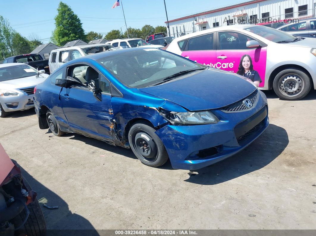 2012 Honda Civic Lx Blue vin: 2HGFG3B53CH543845