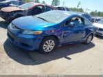 2012 Honda Civic Lx Blue vin: 2HGFG3B53CH543845