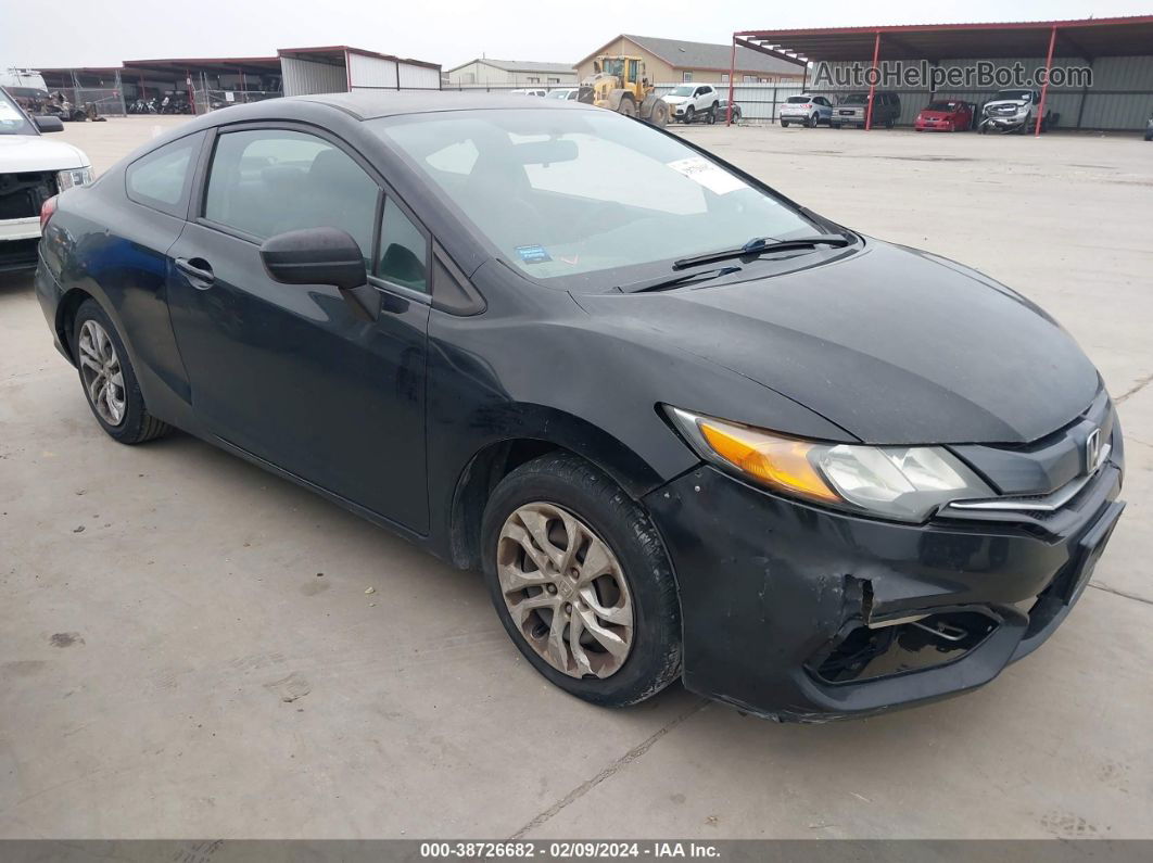 2014 Honda Civic Lx Black vin: 2HGFG3B53EH512078