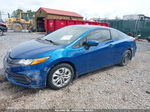 2015 Honda Civic Lx Blue vin: 2HGFG3B53FH524989