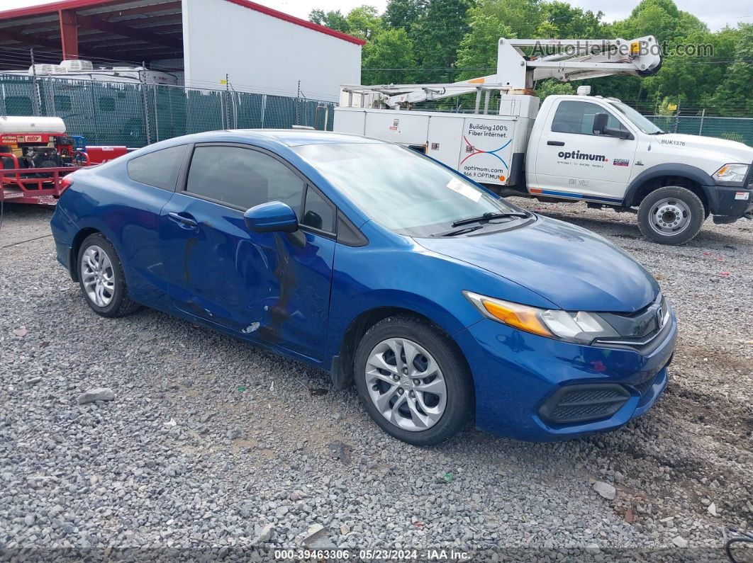 2015 Honda Civic Lx Blue vin: 2HGFG3B53FH524989