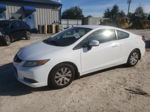 2012 Honda Civic Lx White vin: 2HGFG3B54CH511194