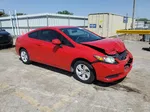 2012 Honda Civic Lx Red vin: 2HGFG3B54CH561500