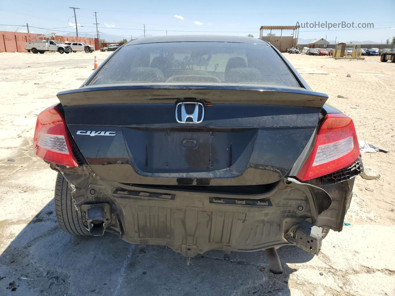 2012 Honda Civic Lx Black vin: 2HGFG3B54CH567197