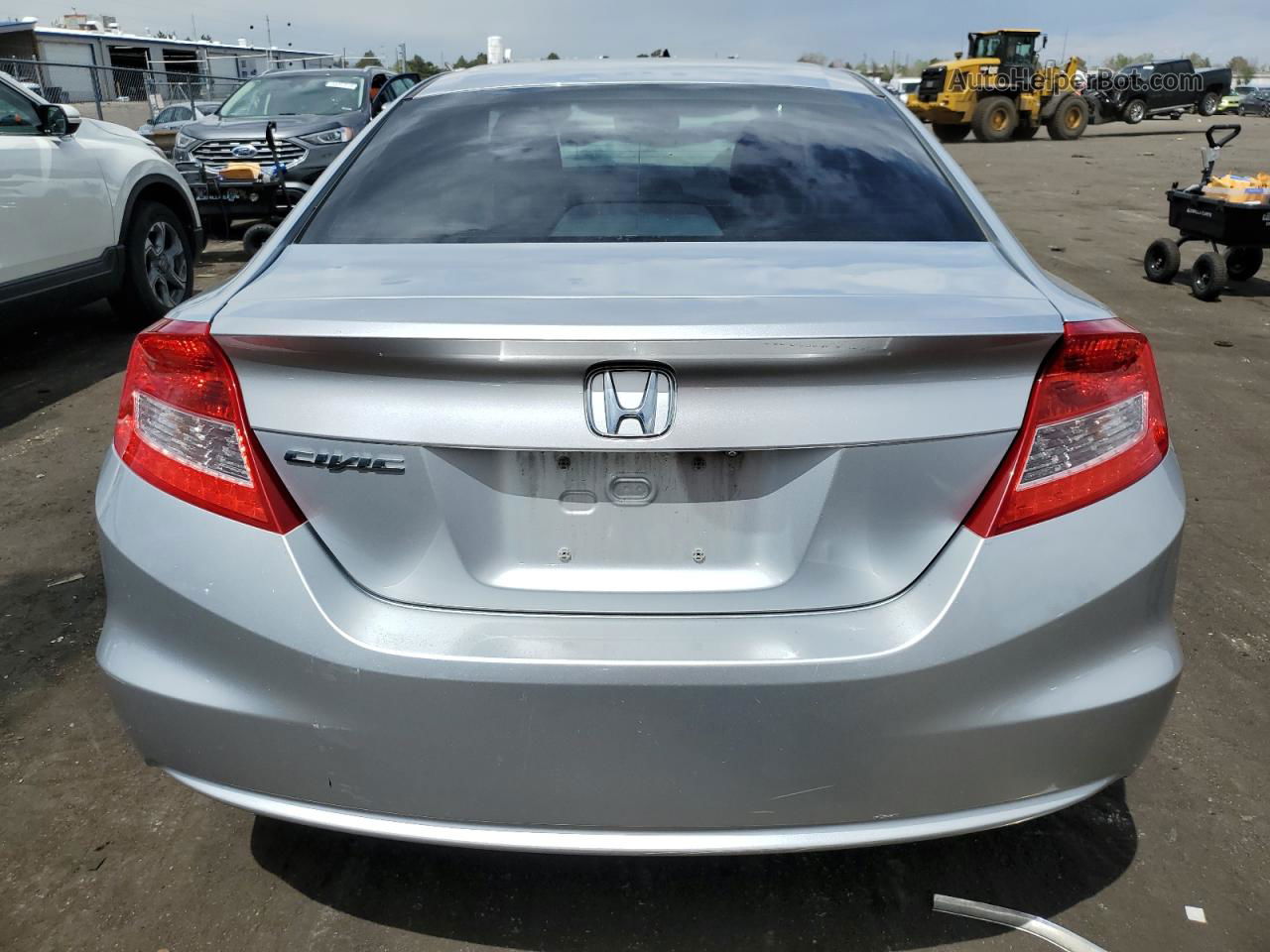 2013 Honda Civic Lx Silver vin: 2HGFG3B54DH508961