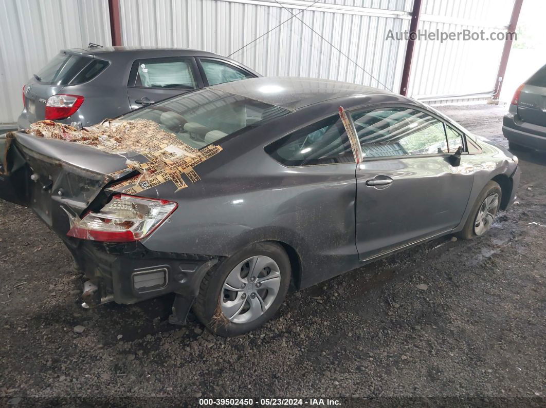 2013 Honda Civic Lx Серый vin: 2HGFG3B54DH510984