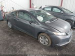 2013 Honda Civic Lx Gray vin: 2HGFG3B54DH510984