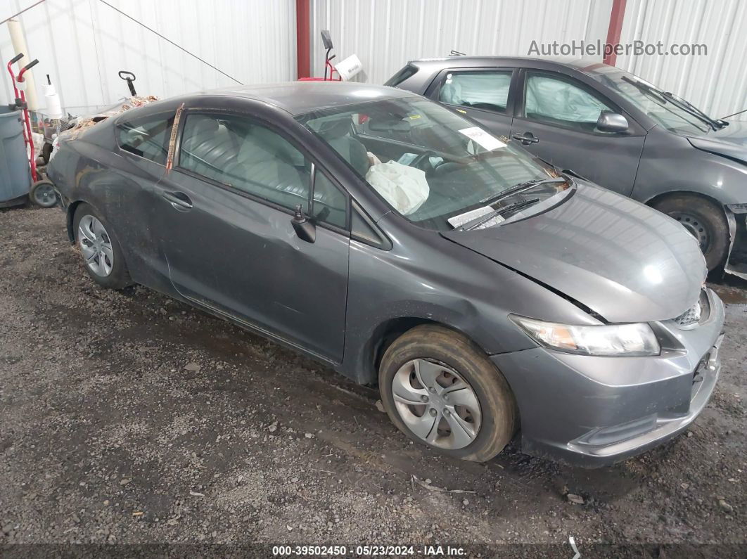 2013 Honda Civic Lx Серый vin: 2HGFG3B54DH510984