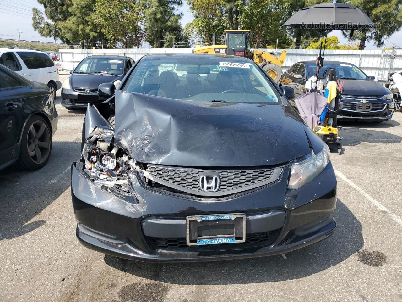 2013 Honda Civic Lx Black vin: 2HGFG3B54DH512444