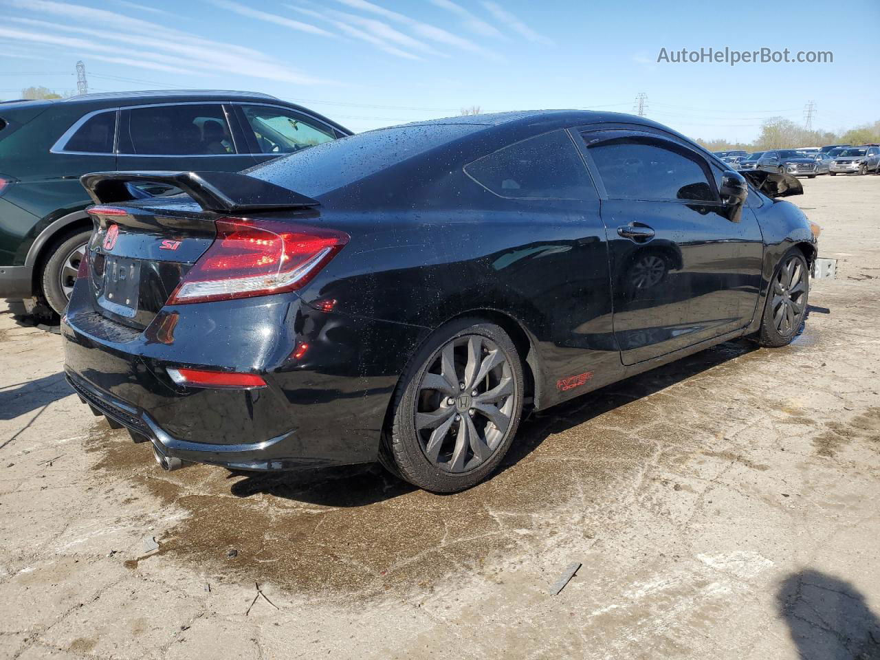 2015 Honda Civic Lx Black vin: 2HGFG3B54FH506615