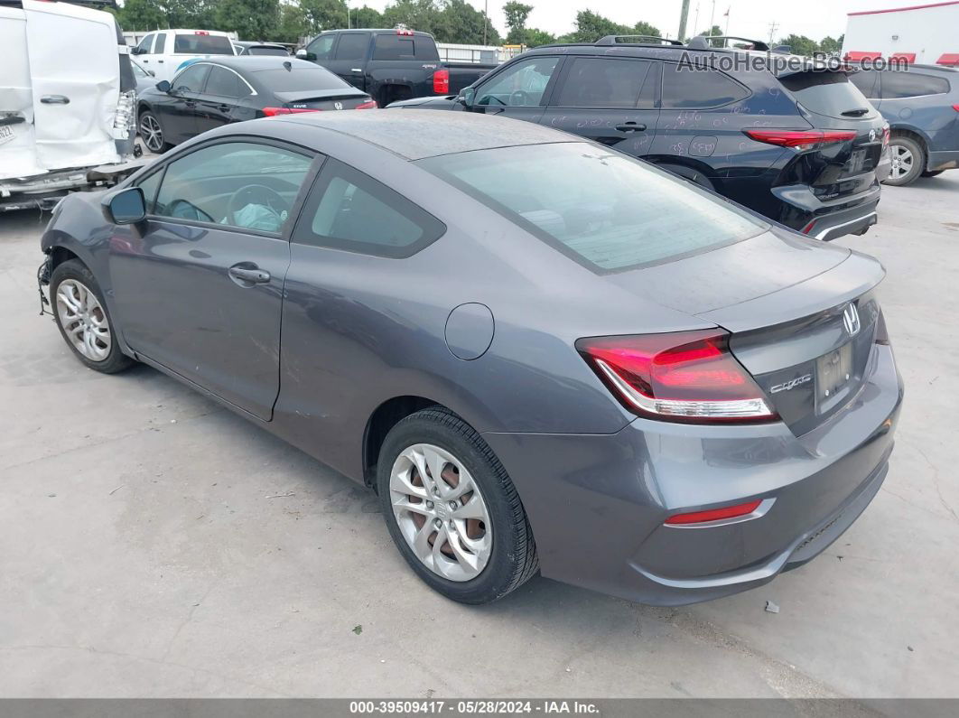 2015 Honda Civic Lx Gray vin: 2HGFG3B54FH516352