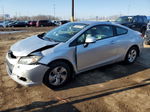 2013 Honda Civic Lx Silver vin: 2HGFG3B55DH512890