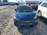 2015 Honda Civic Lx Blue vin: 2HGFG3B55FH525013