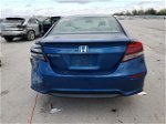 2015 Honda Civic Lx Blue vin: 2HGFG3B55FH531359