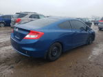 2012 Honda Civic Lx Blue vin: 2HGFG3B56CH518695