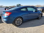 2012 Honda Civic Lx Blue vin: 2HGFG3B56CH551860