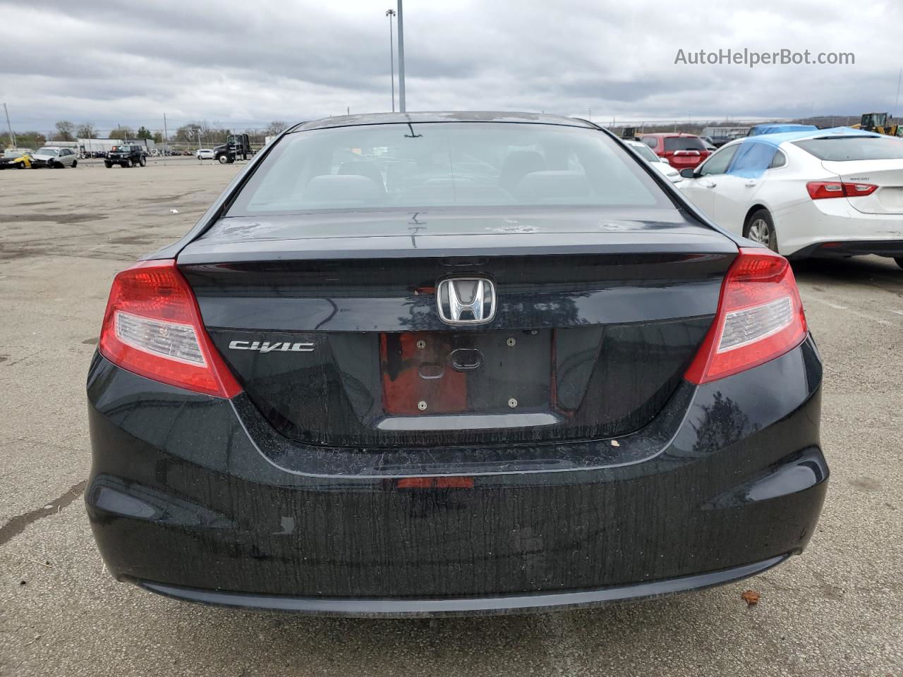 2013 Honda Civic Lx Black vin: 2HGFG3B56DH501025