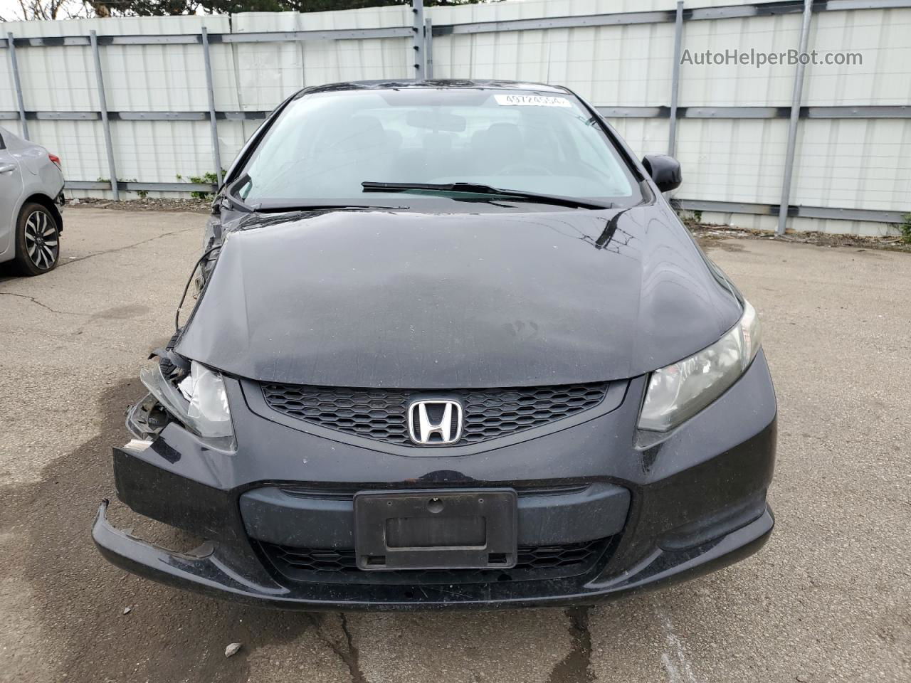 2013 Honda Civic Lx Black vin: 2HGFG3B56DH501025