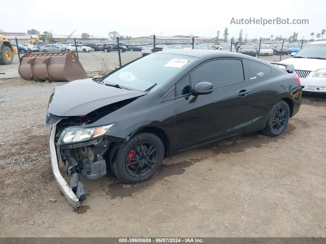 2013 Honda Civic Lx Black vin: 2HGFG3B56DH505625