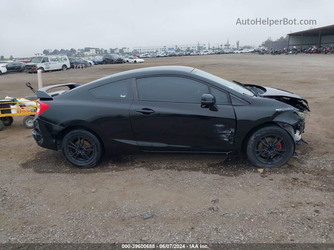 2013 Honda Civic Lx Black vin: 2HGFG3B56DH505625