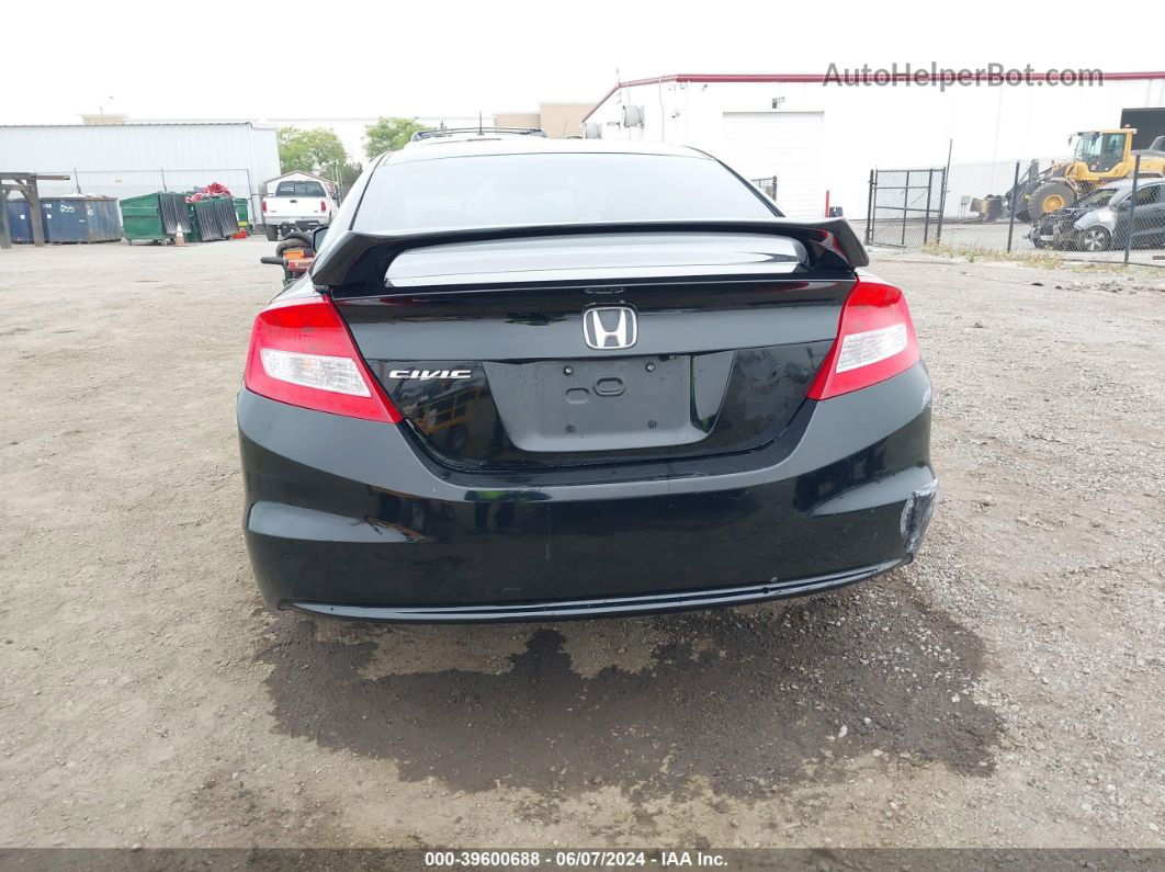 2013 Honda Civic Lx Black vin: 2HGFG3B56DH505625