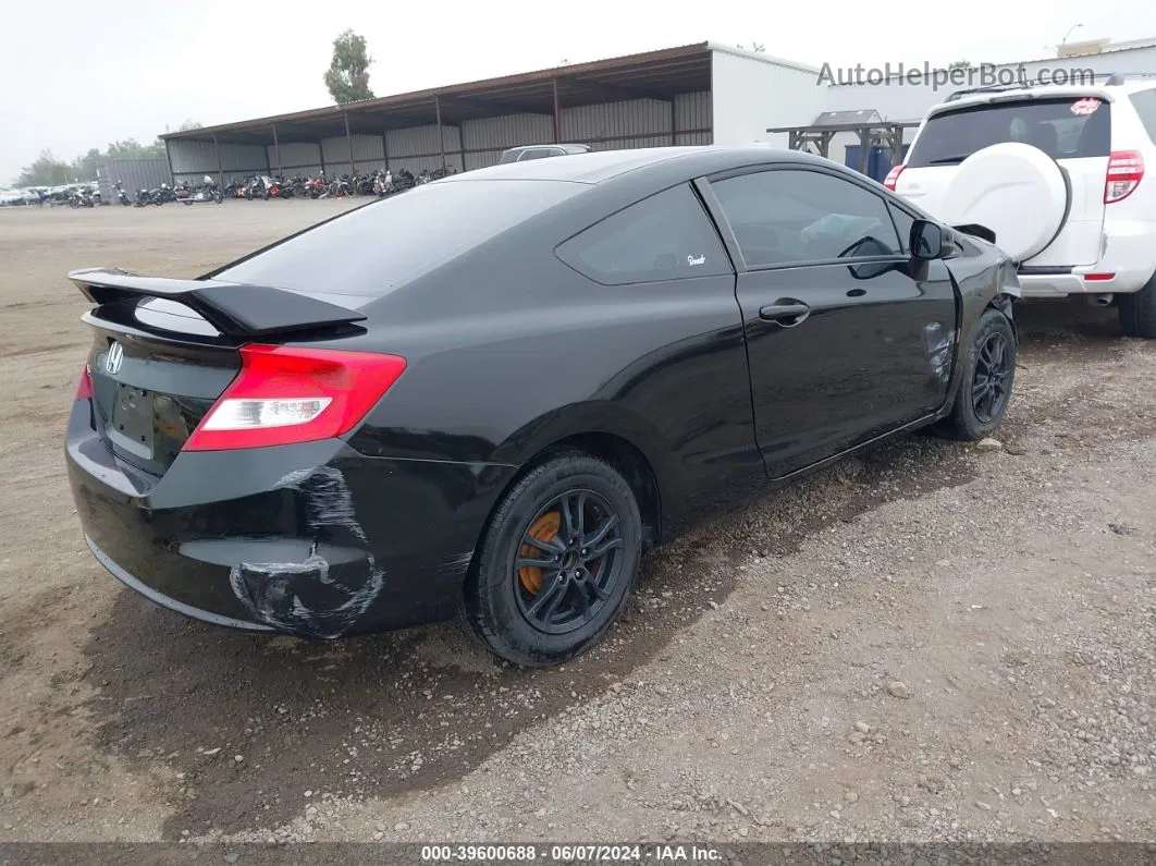 2013 Honda Civic Lx Black vin: 2HGFG3B56DH505625