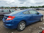 2013 Honda Civic Lx Синий vin: 2HGFG3B56DH531349