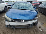 2013 Honda Civic Lx Синий vin: 2HGFG3B56DH531349