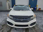 2015 Honda Civic Lx White vin: 2HGFG3B56FH000686