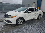 2015 Honda Civic Lx White vin: 2HGFG3B56FH000686