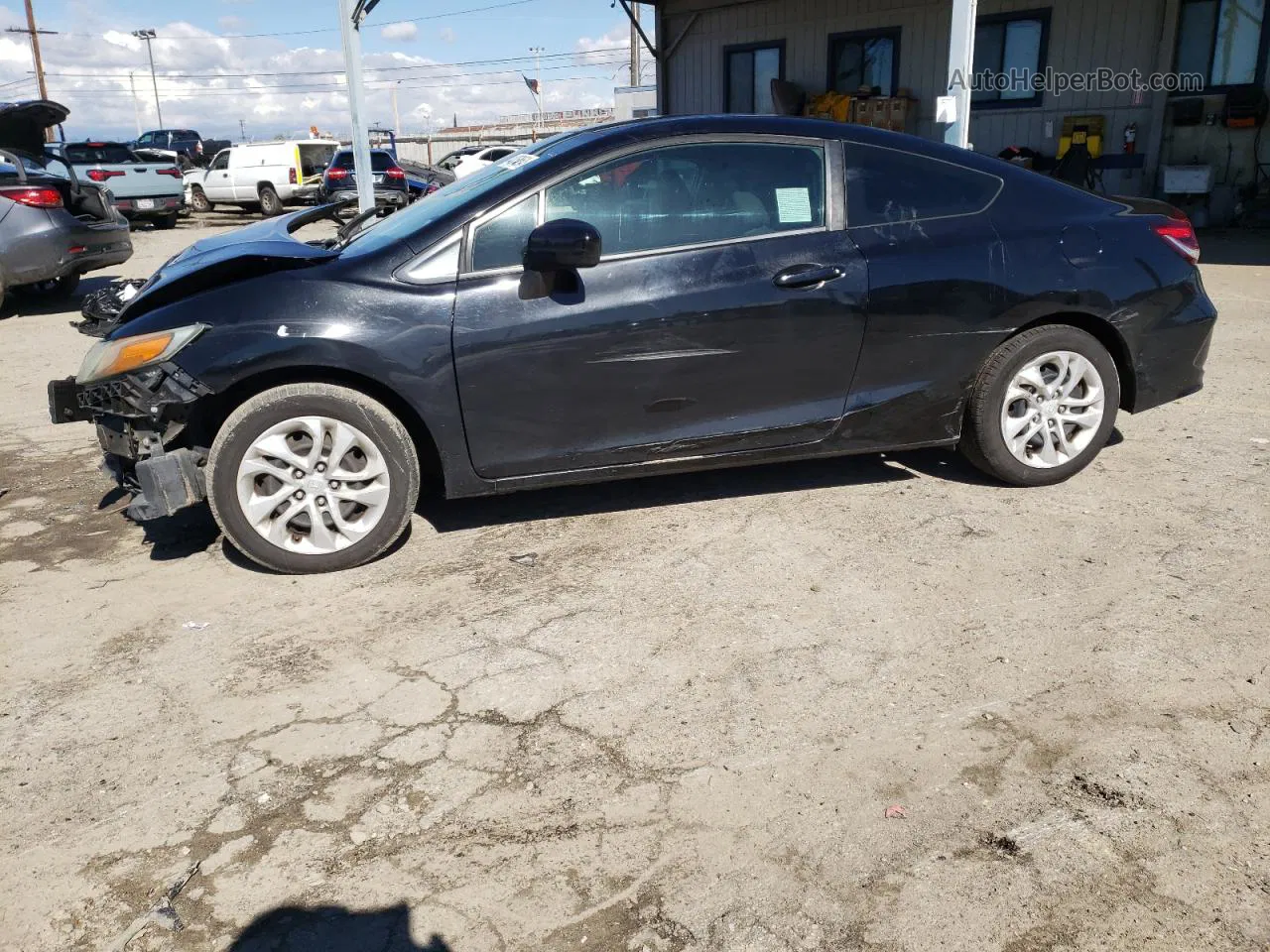 2015 Honda Civic Lx Black vin: 2HGFG3B56FH532715