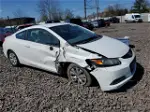 2012 Honda Civic Lx White vin: 2HGFG3B57CH511139