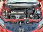2012 Honda Civic Lx Red vin: 2HGFG3B57CH537207