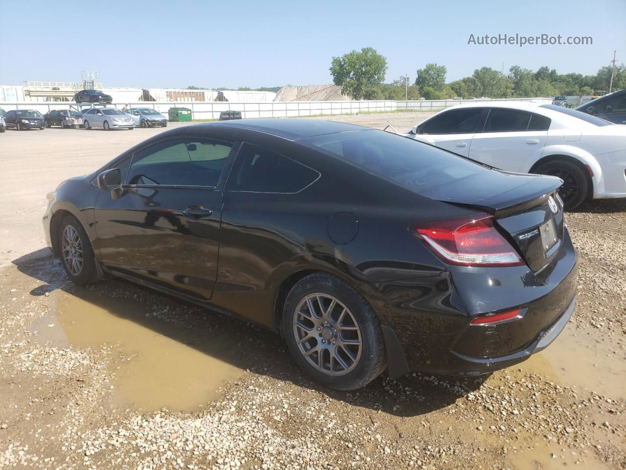 2014 Honda Civic Lx Black vin: 2HGFG3B57EH515162