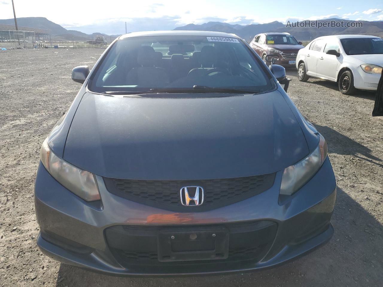 2012 Honda Civic Lx Charcoal vin: 2HGFG3B58CH565162