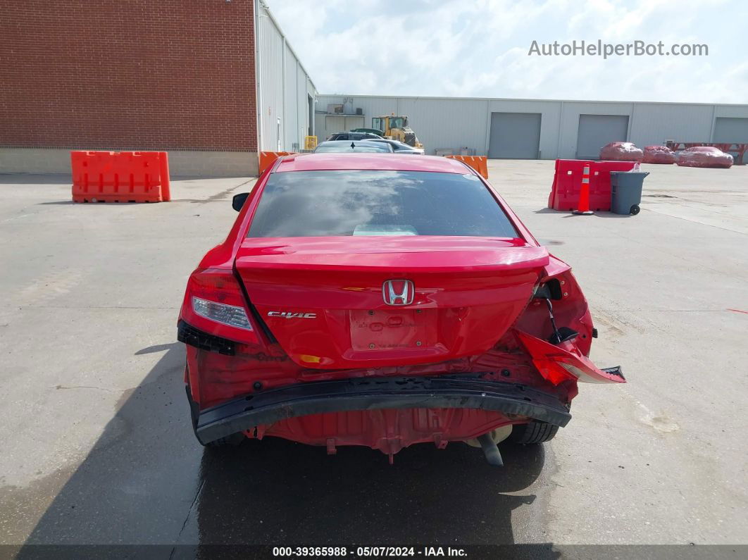 2013 Honda Civic Lx Red vin: 2HGFG3B58DH532034