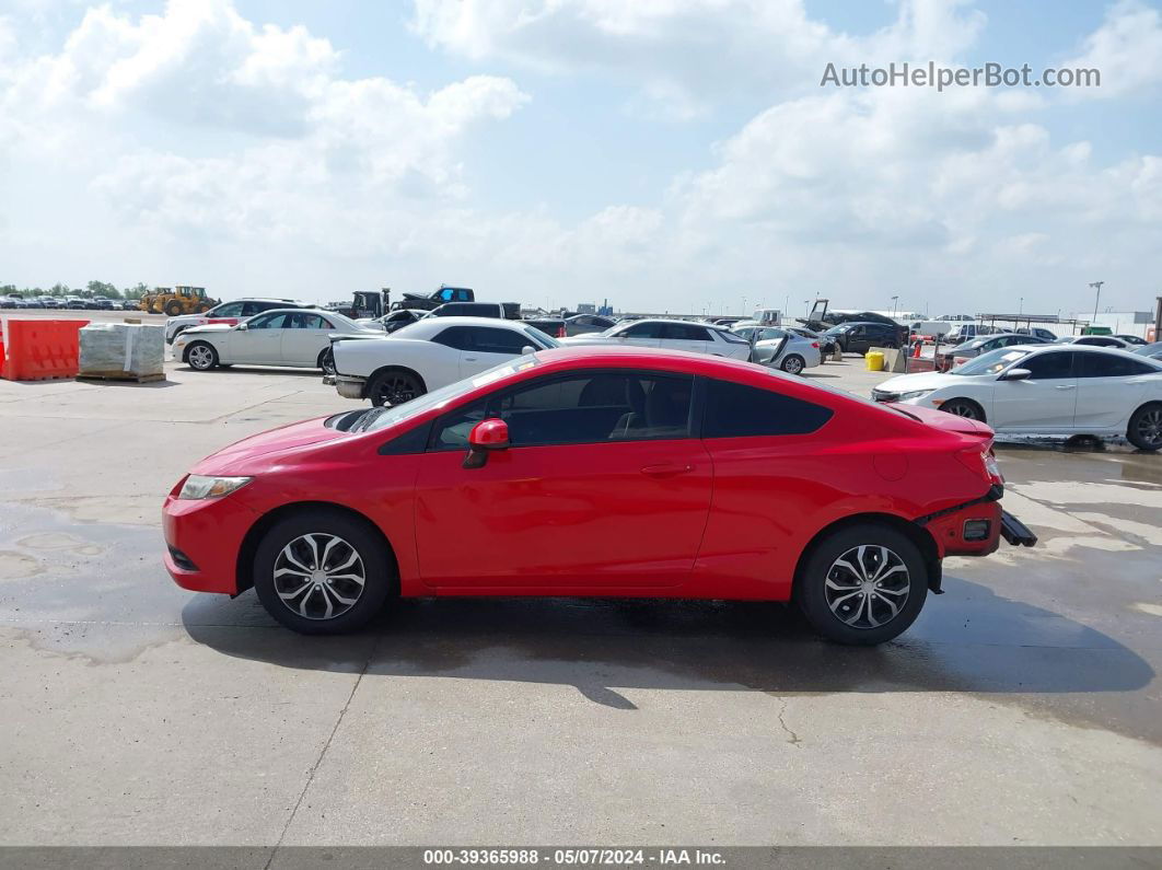 2013 Honda Civic Lx Red vin: 2HGFG3B58DH532034